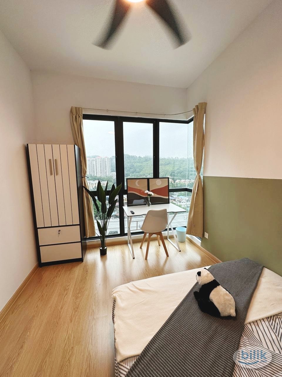 Bliss Residence | Fully Furnished Middle Room with Large Window & Great View - Image 2