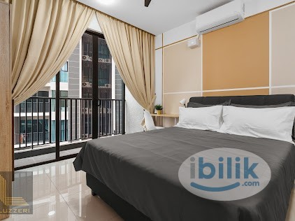 Exclusive Fully Furnished Private Medium Room with Balcony, Walking Distance LRT - Image 1
