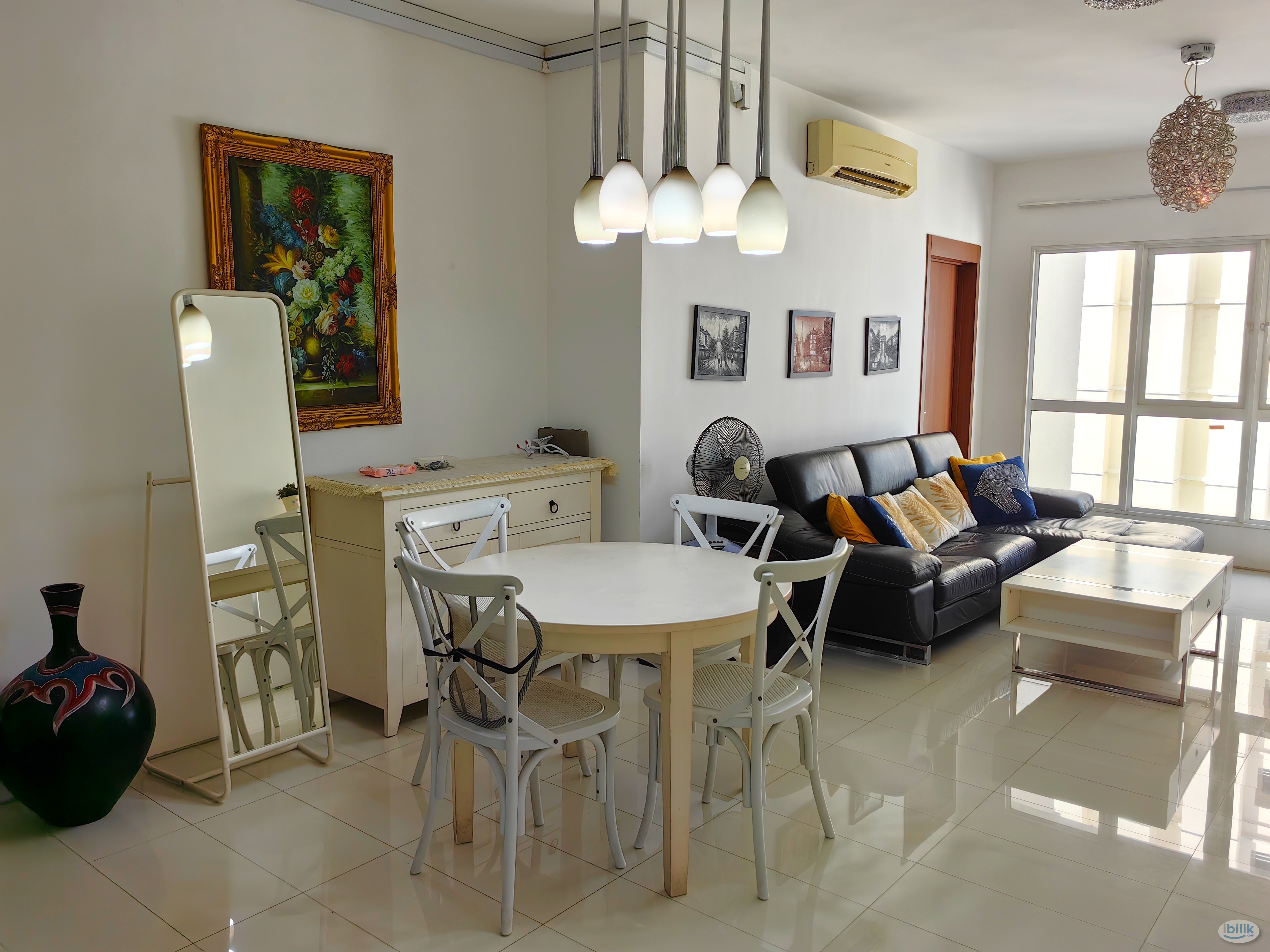 5mins 🚶 to LRT MRT✨Titiwangsa Beautiful Spacious Master Bedroom with PRIVATE Bathroom✨ - Image 5