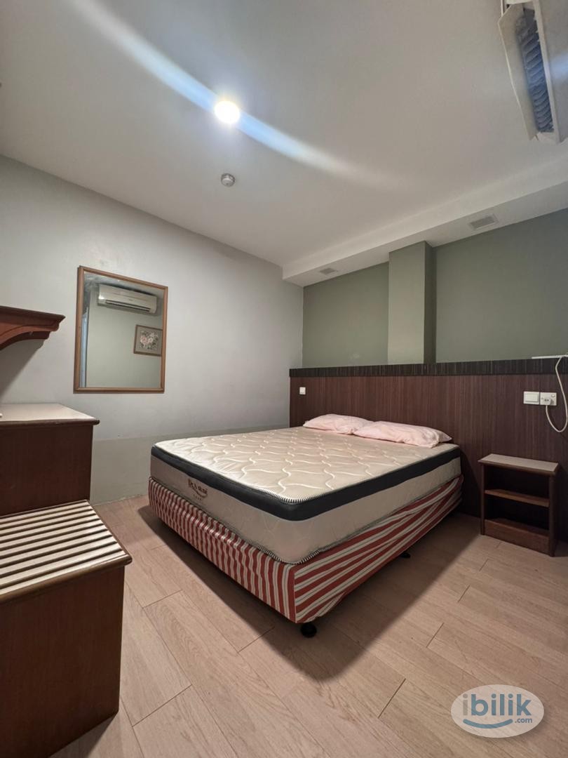 [RM 11 at 2nd Month Rental l 5 Mins reach LRT + MRT Pasar Seni l Zero deposit ] ❤️‍🔥 2 Pax Aircon Room in Pasar Seni‼️ - Image 1