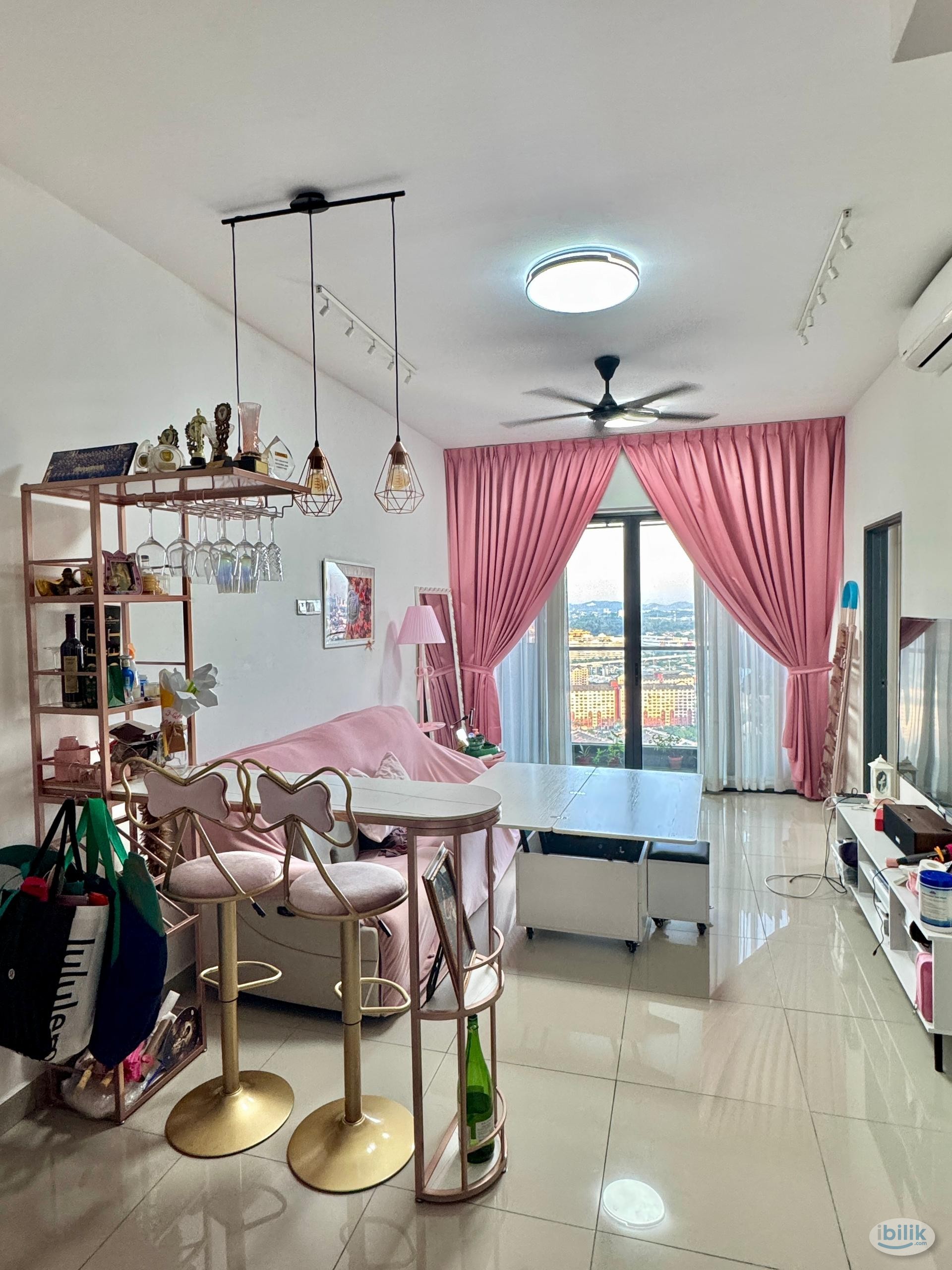 Aera Residence 2-Bedroom Apartment with Balcony for Rent - Image 2