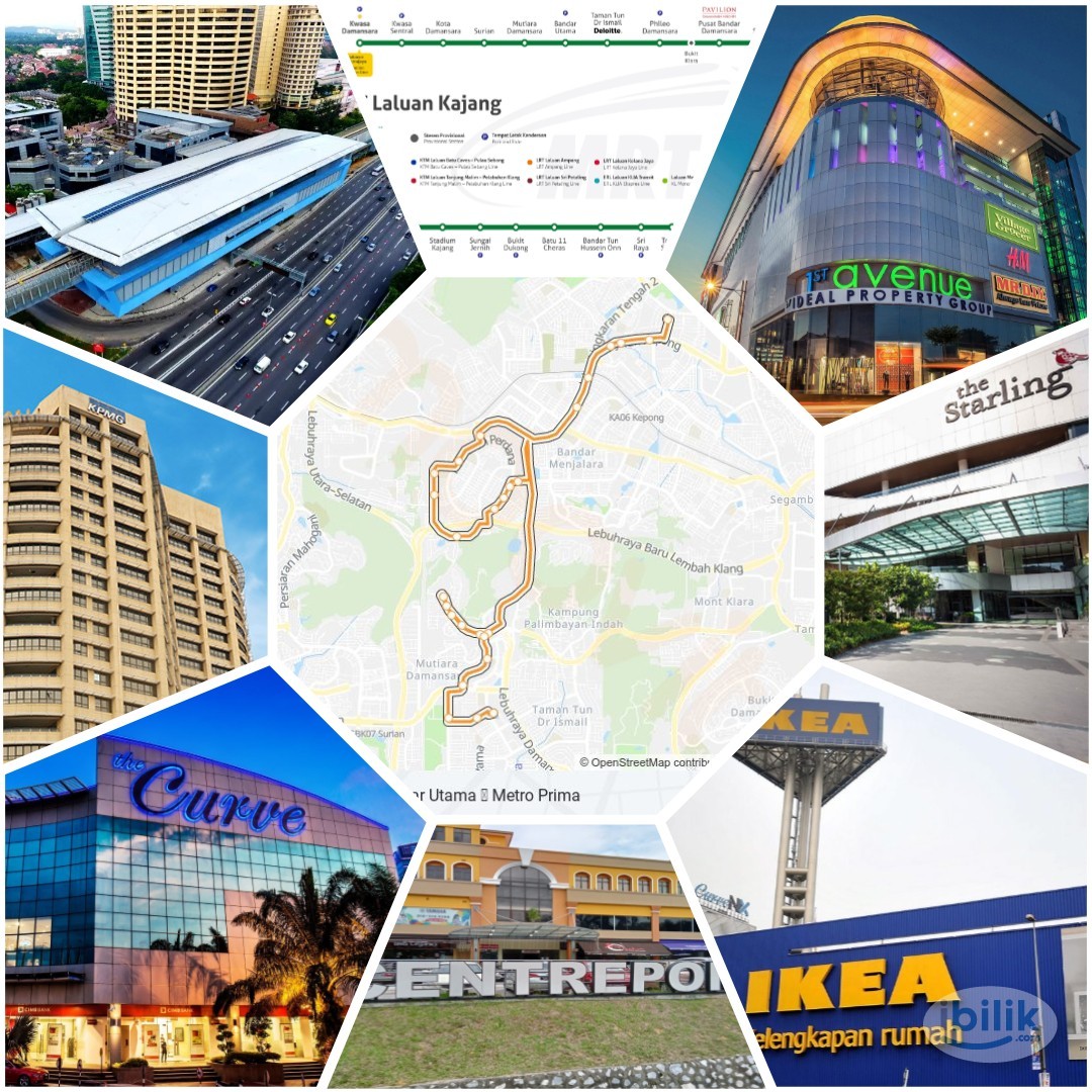 🚅 LAST Muji room @ MRT 1Utama PJ, Damansara, Uptown, SS2, Tropicana, Sunway 🆓⚡🧹 - Image 3