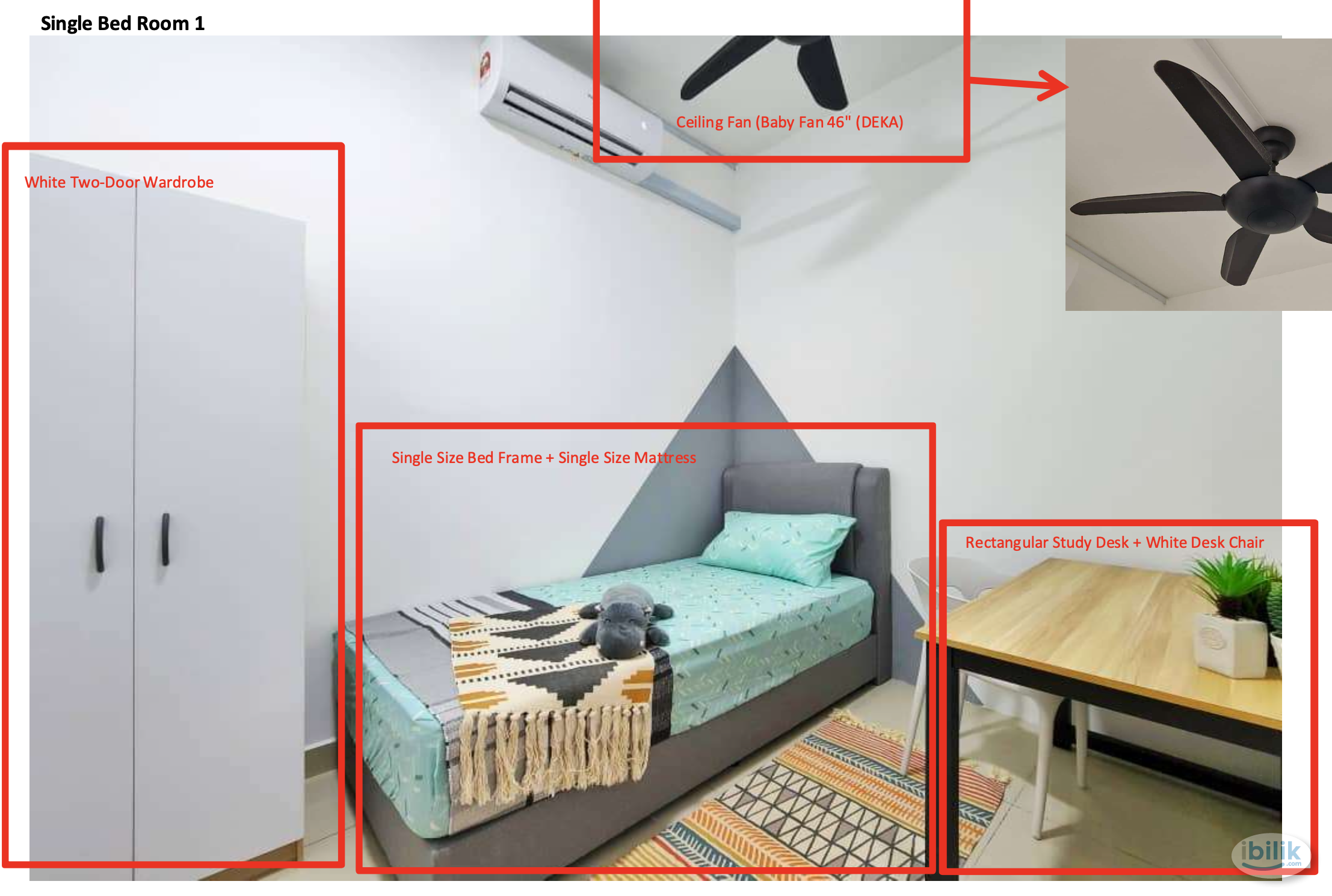 Middle Room at Amaya Maluri, Cheras - Image 2