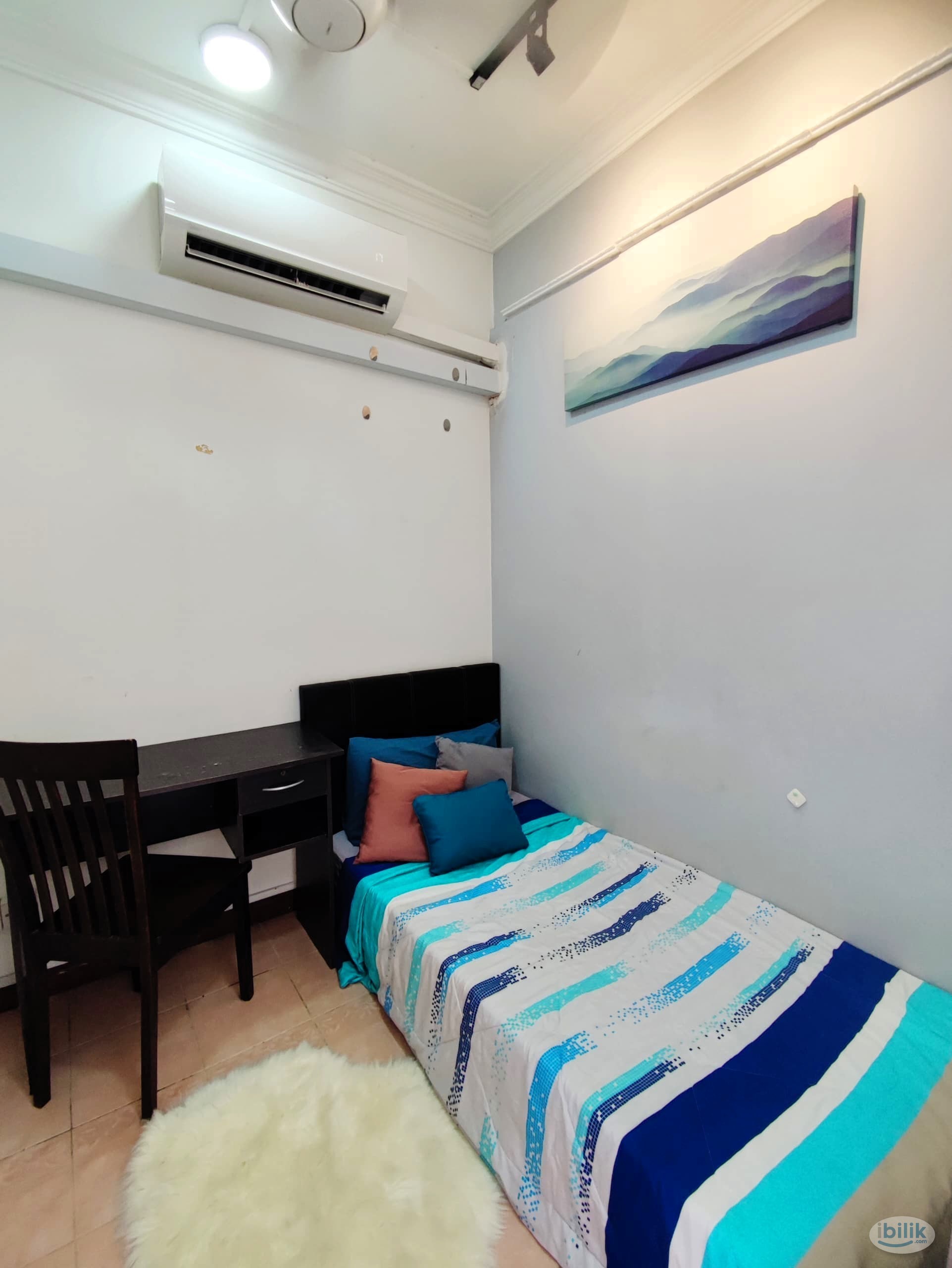 🔥Male Only. 7 mins to Publika, AC Furnished Room🔥 Menara Duta 2, Dutamas - Image 1