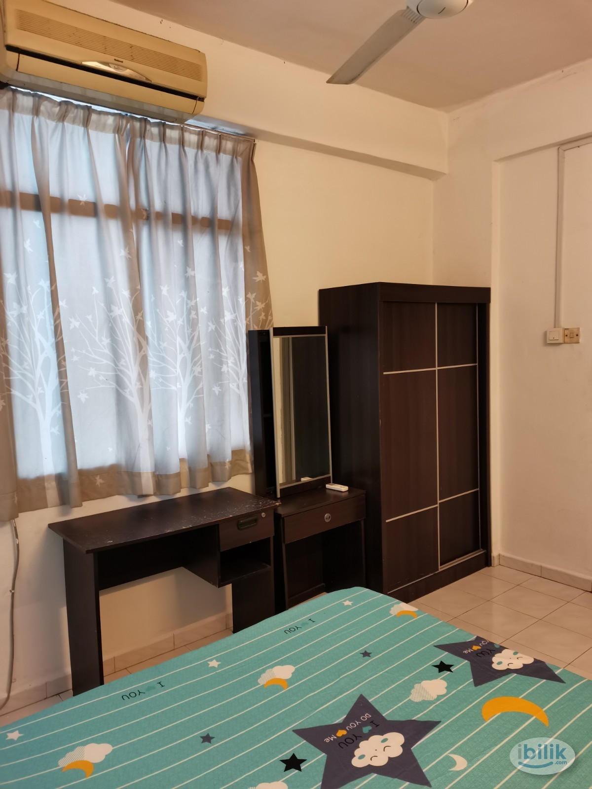 Desa Permai Indah Sungai Dua Aircond Master Room included Utilities Private Bathroom MIX GENDER - Image 1