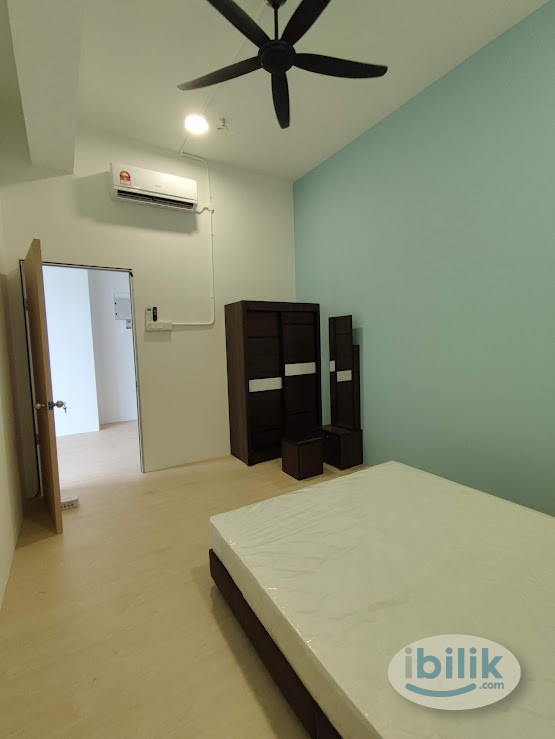 Furnished AC Room at 1Tebrau, Johor Bahru - Image 1