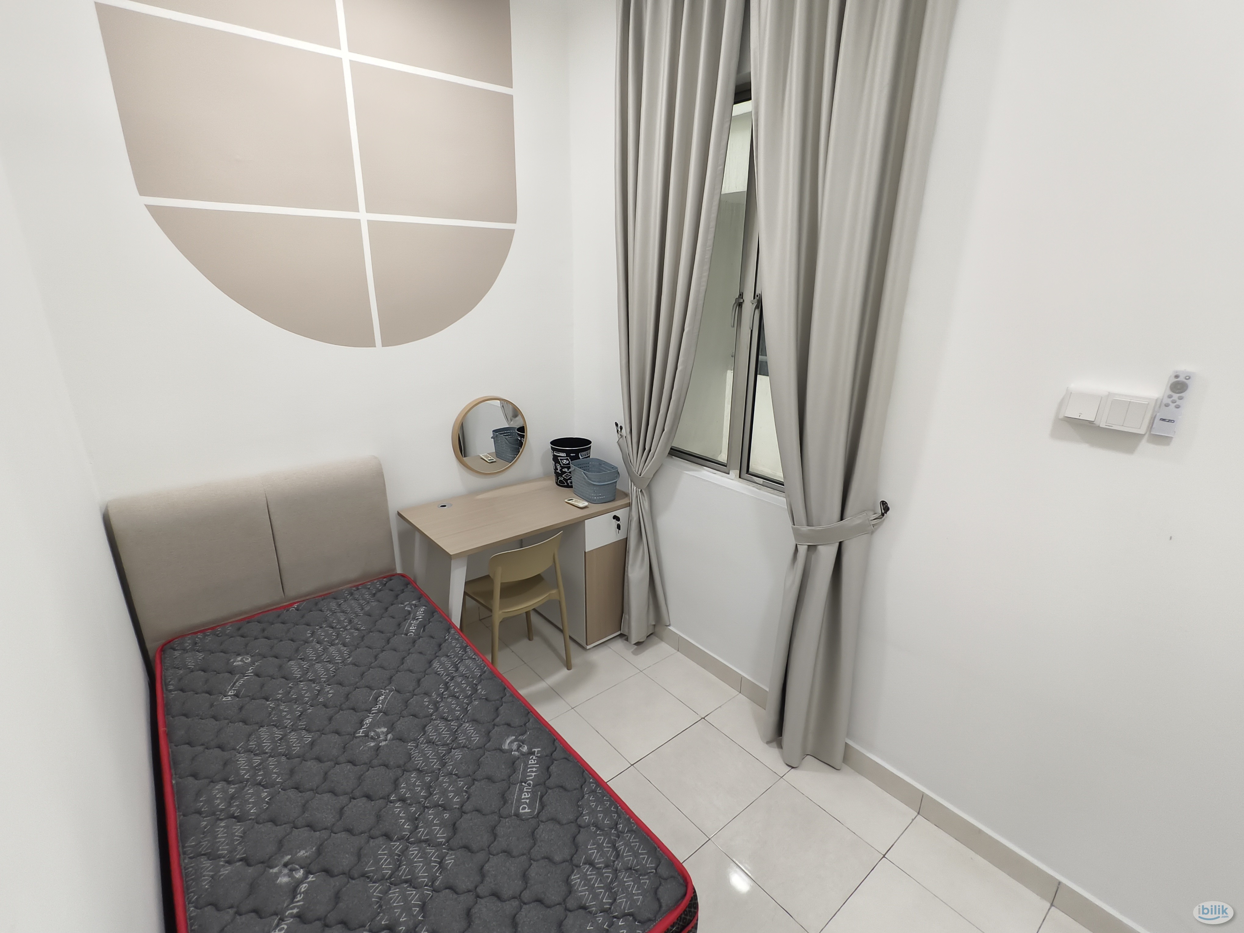 🏠Single Room at Casa Tiara Subang SS16🏠-Free WiFi 🌐🚄Walking to LRT&KTM🚄LAST Single Room - Image 1