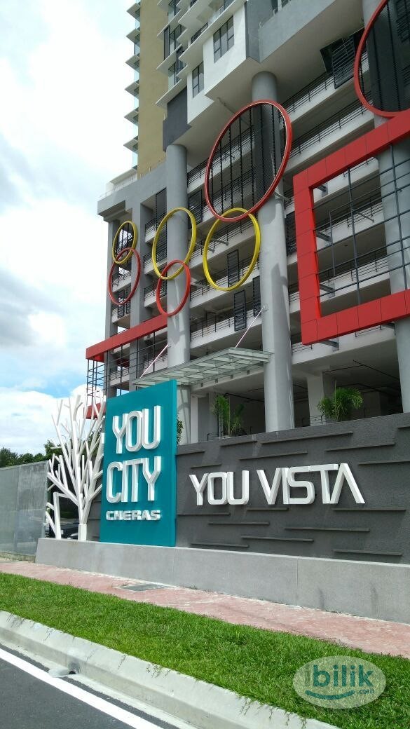 Fully Furnished Medium Room@ You Vista - Cheras,link MRT Suntex, Bukit Bintang, UCSI, Connaught, Velocity, KL Sentral - Image 2