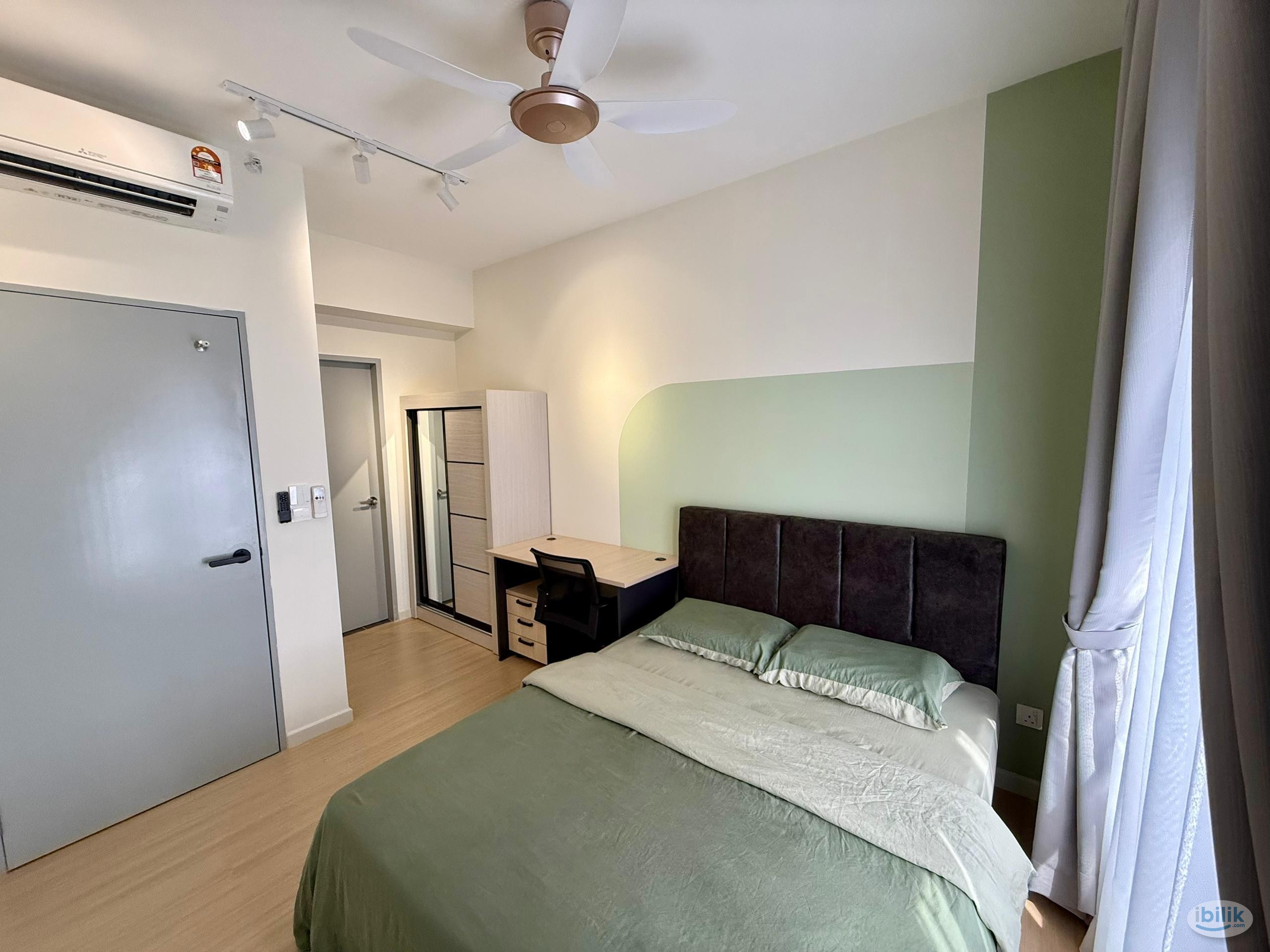 FEMALE MASTER ROOM with FULLY FURNISHED 【M LUNA, KEPONG】 - Image 1