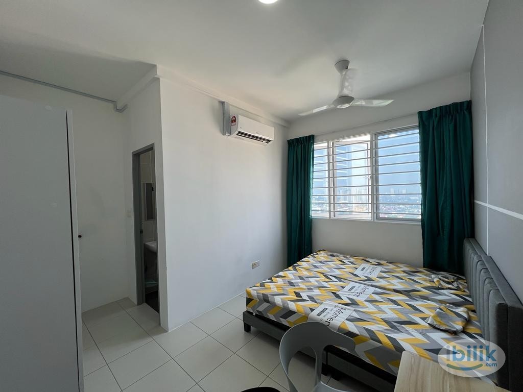 Master Room for FEMALE @ Vista Wirajaya 1 – Private Bathroom, 5min walk to LRT Taman Melati & TARUMT!  - Image 1