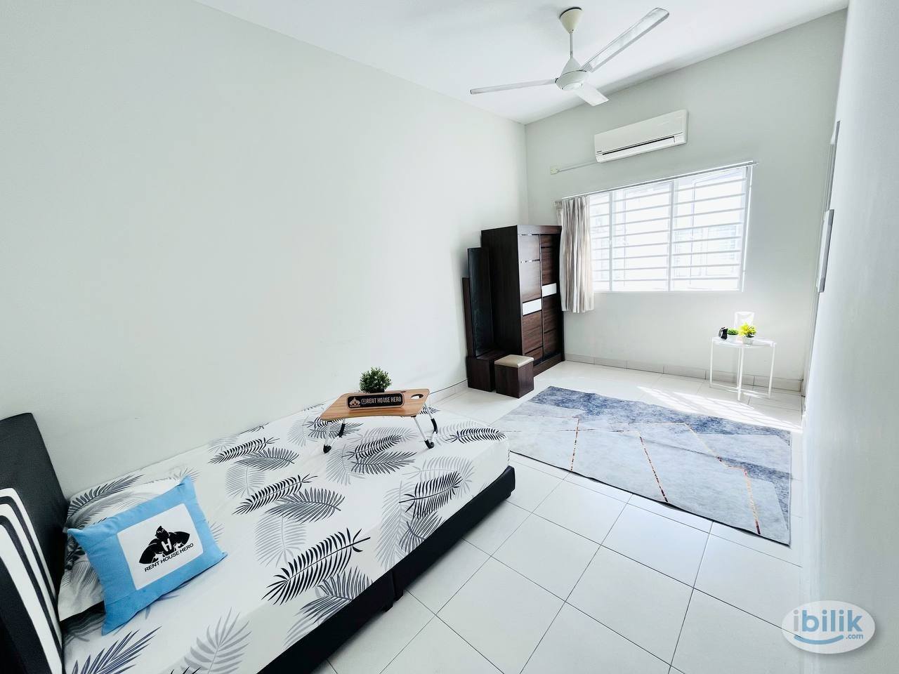 🏡 BILIK SEWA MURAH @ Dahlia Apartment S2, Seremban 2 – Bilik Single untuk Disewa! - Image 1