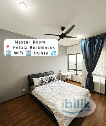 Master Room with Private Bathroom | Fully Furnished | Petalz Residence | Near KTM Station - Image 1
