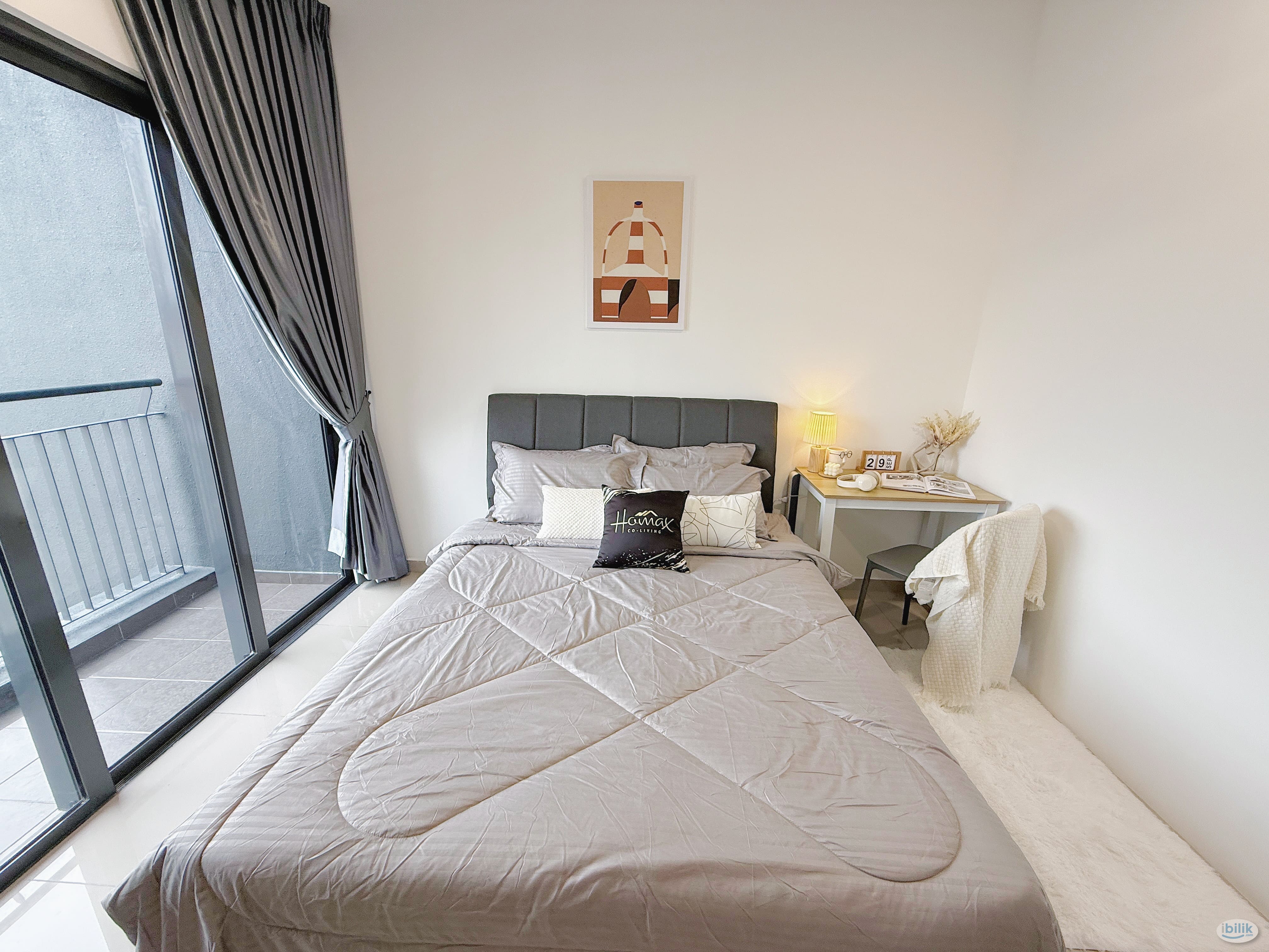 🏠FULLY FURNISHED😱 PREMIUM QUEEN ROOM! 5MINS TO MUTIARA DAMANSARA 🏙️ - Image 1