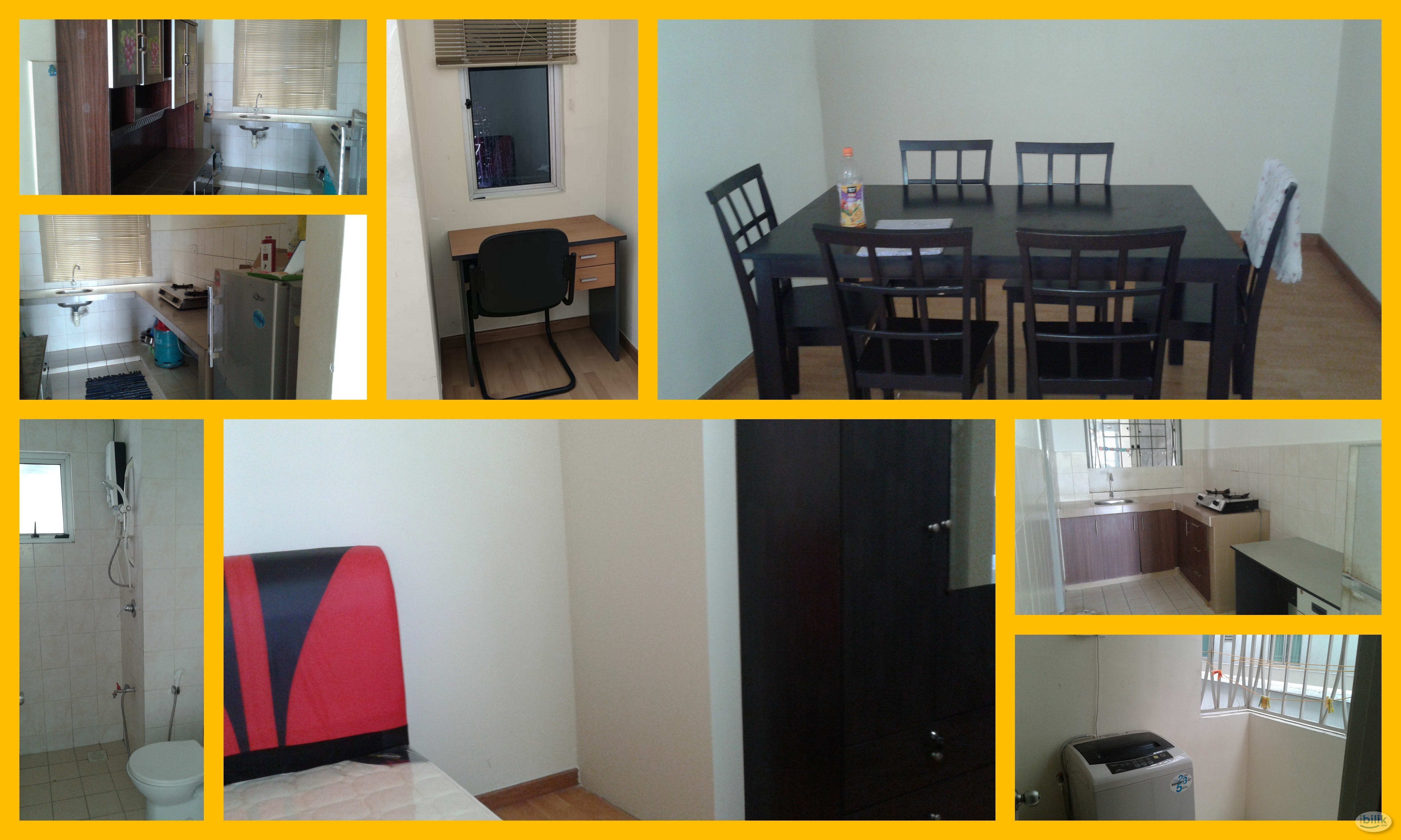 Nice Small Room for Rent @ Millennium Square, 5 mins walk to LRT - Image 1