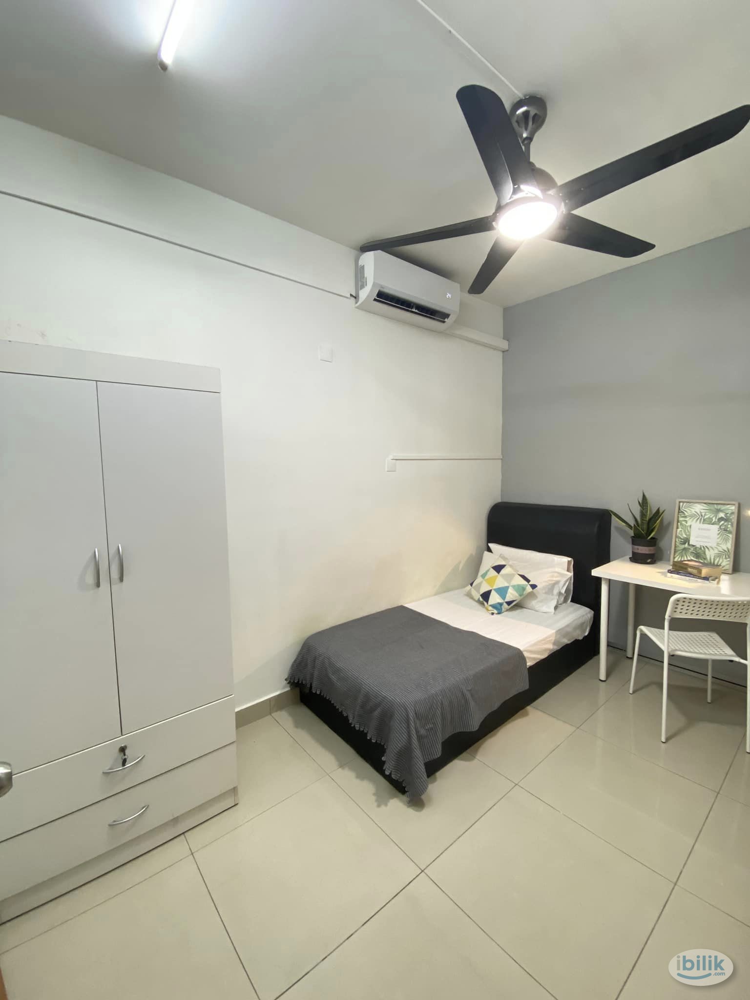 Fully Furnished cozy Single Room with WiFi, AC, Cleaning service for rent at Kinrara Mas, Bukit Jalil - Image 3