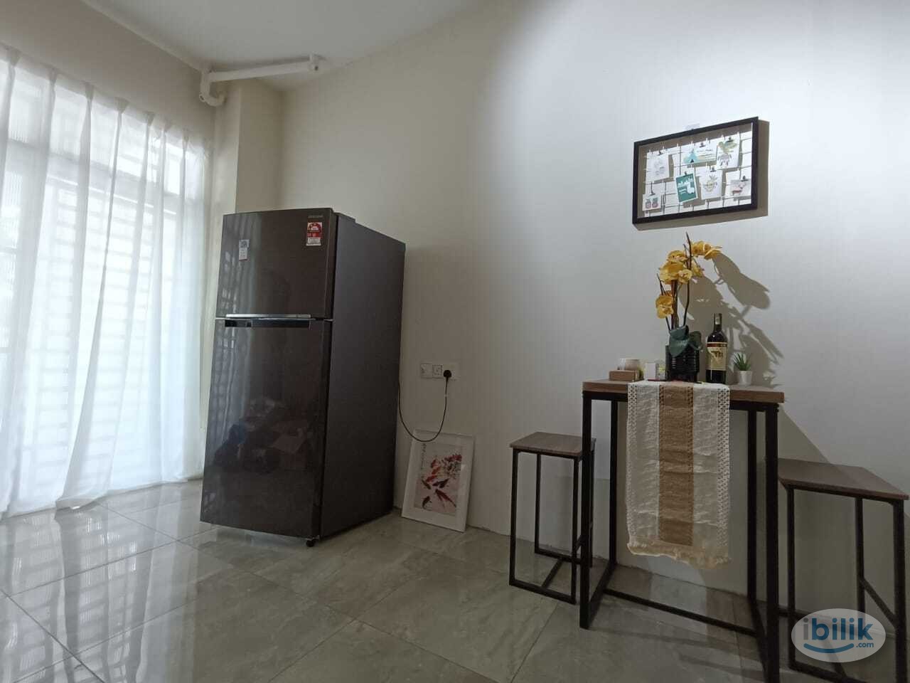 Fully Furnish Medium Private Room Full Furnish Queen Size Simpang Ampat Bukit Minyak Near Batu Kawan - Image 1