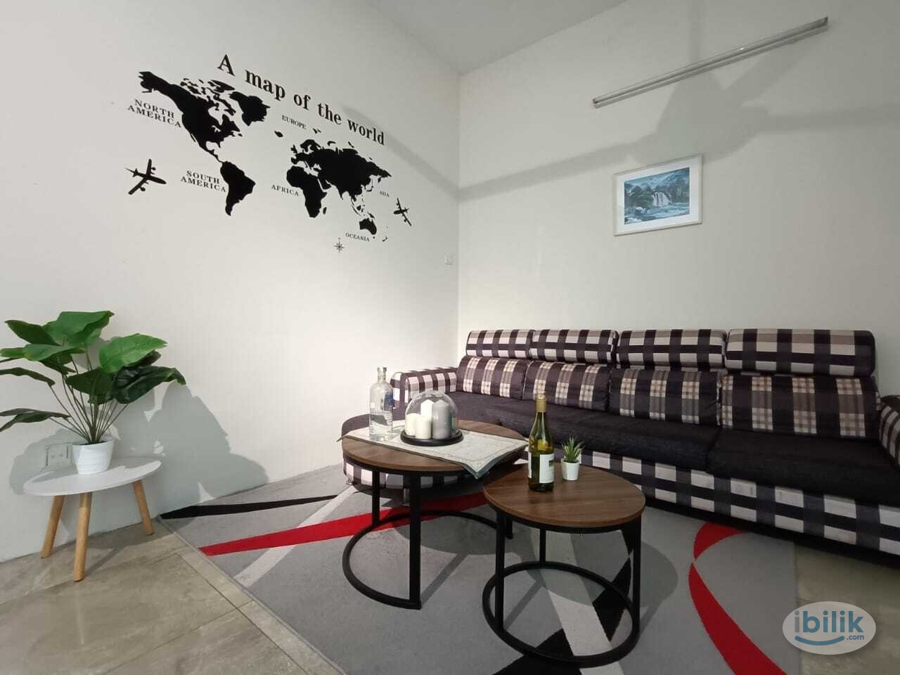 Fully Furnish Medium Private Room Full Furnish Queen Size Simpang Ampat Bukit Minyak Near Batu Kawan - Image 3