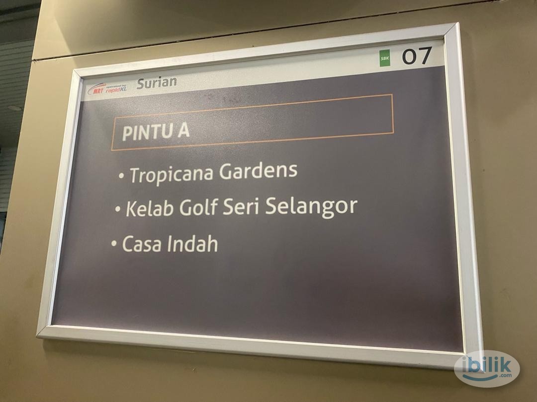 Actual Unit Male Only🌇 Furnished Room🚶🏻5min Walk to MRT Surian🧹Weekly Cleaning & Free Wifi - Image 3