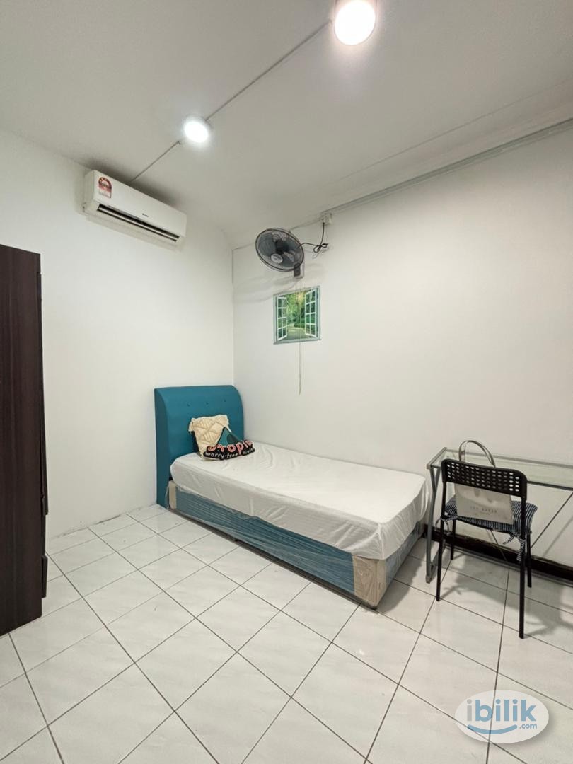 Zero Deposit , KL CITY , Single room with aircon , Near LRT PWTC - Image 2
