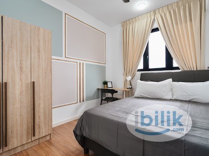 Exclusive Fully Furnished Private Medium Room, Walking Distance LRT MRT - Image 1