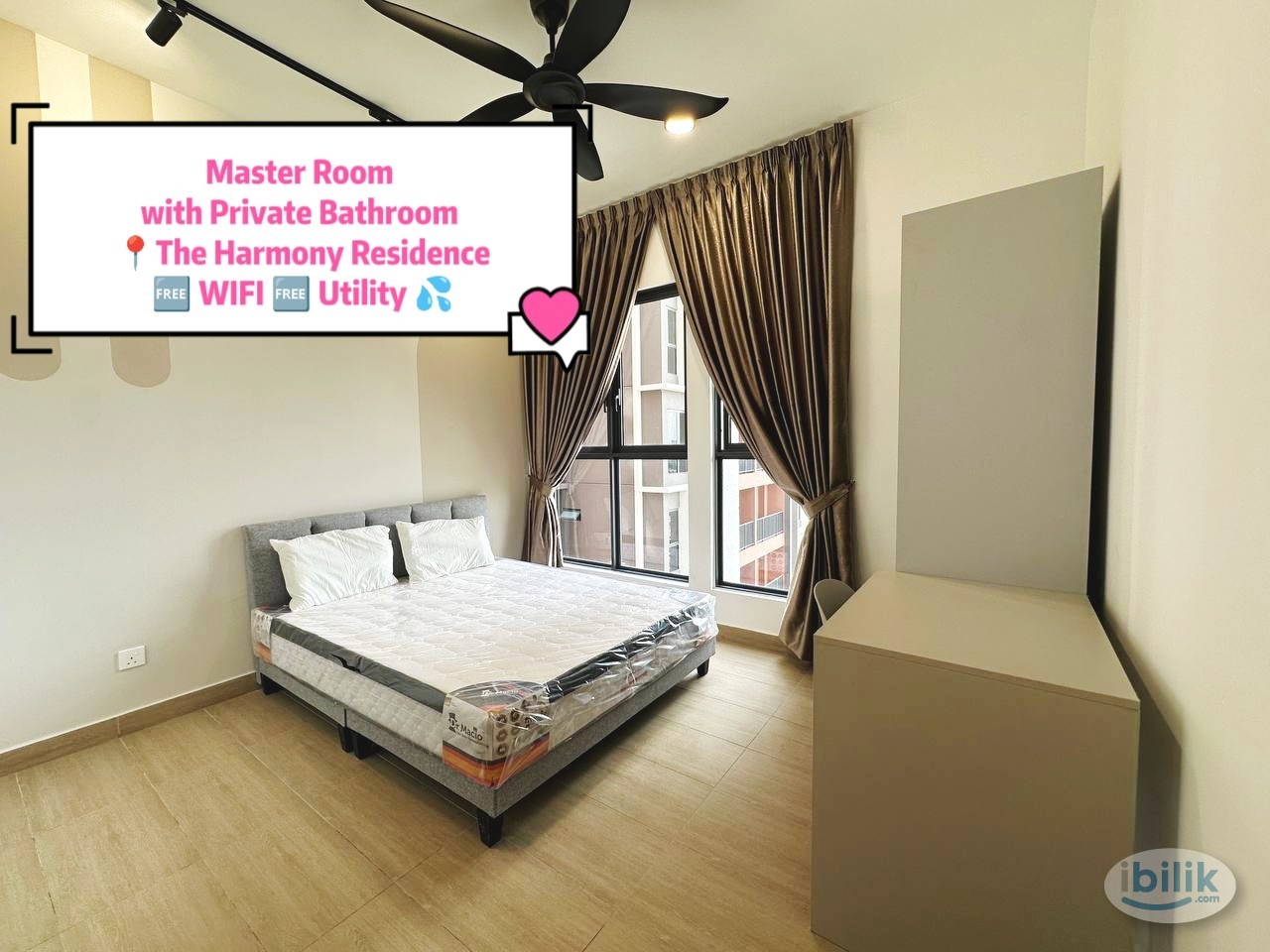 The Harmony Residence | Brand New Fully Furnished | Master Room with Private Bathroom | Hassle Free - Image 1