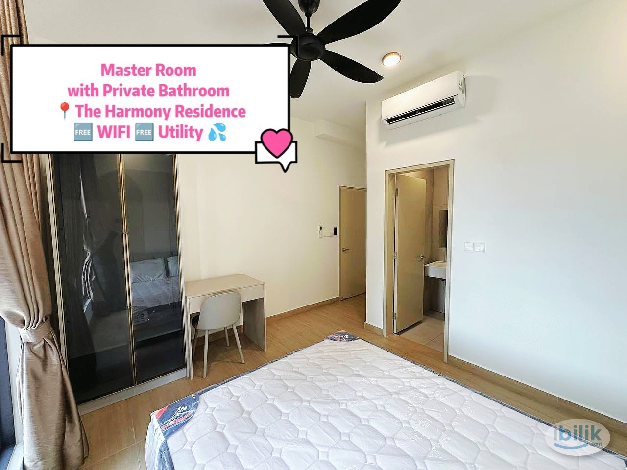 The Harmony Residence | Brand New Fully Furnished | Master Room with Private Bathroom | Hassle Free - Image 2