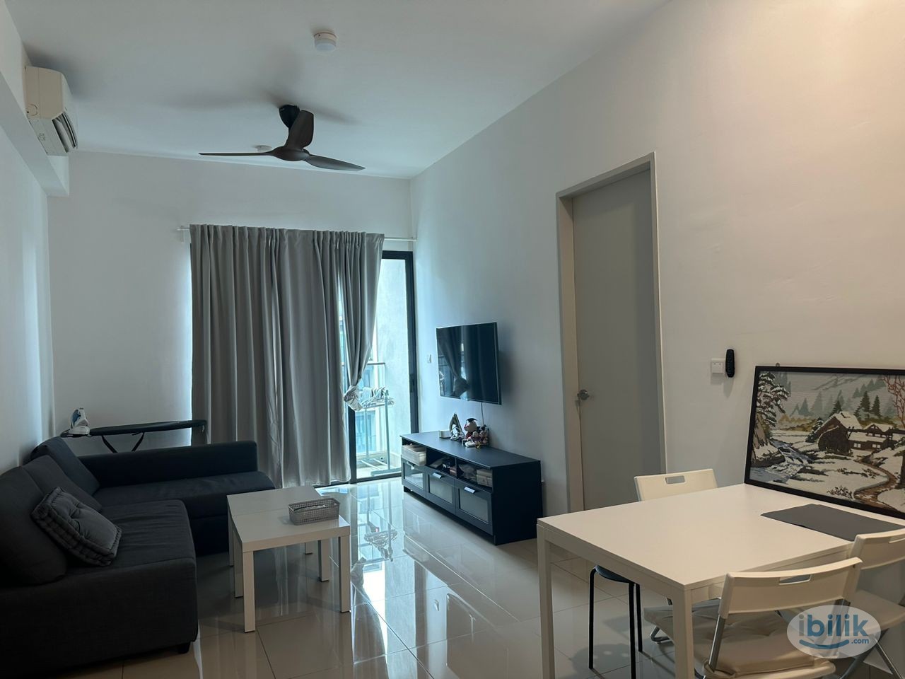 NON PARTITION, FREE WIFI+UTILITIES,Master Room at Citizen 2, Old Klang Road, Kuala Lumpur - Image 3