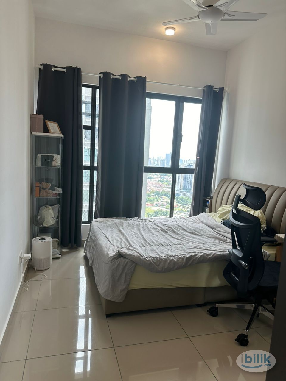 NON PARTITION, FREE WIFI+UTILITIES,Master Room at Citizen 2, Old Klang Road, Kuala Lumpur - Image 1
