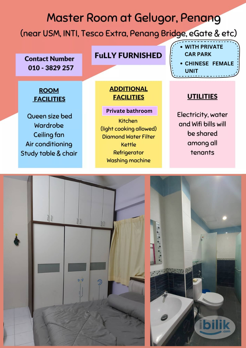 Master Room at Gelugor, Penang - Image 5