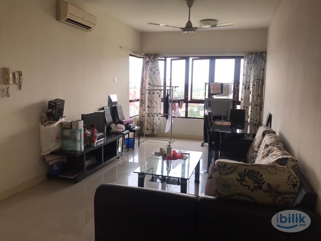 Savanna / Savana 1 near LRT IMU TPM APU ASTRO Bukit Jalil Single Room fully furnished Golf course view form  living hall - Image 3