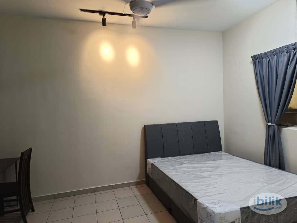 ‼️NEAR LRT CASA SUBANG, USJ 1, ✅Premium ⭐️ Medium Room Fully Furnished @ NEW 10” Mattress Aircond Wardrobe - Image 3