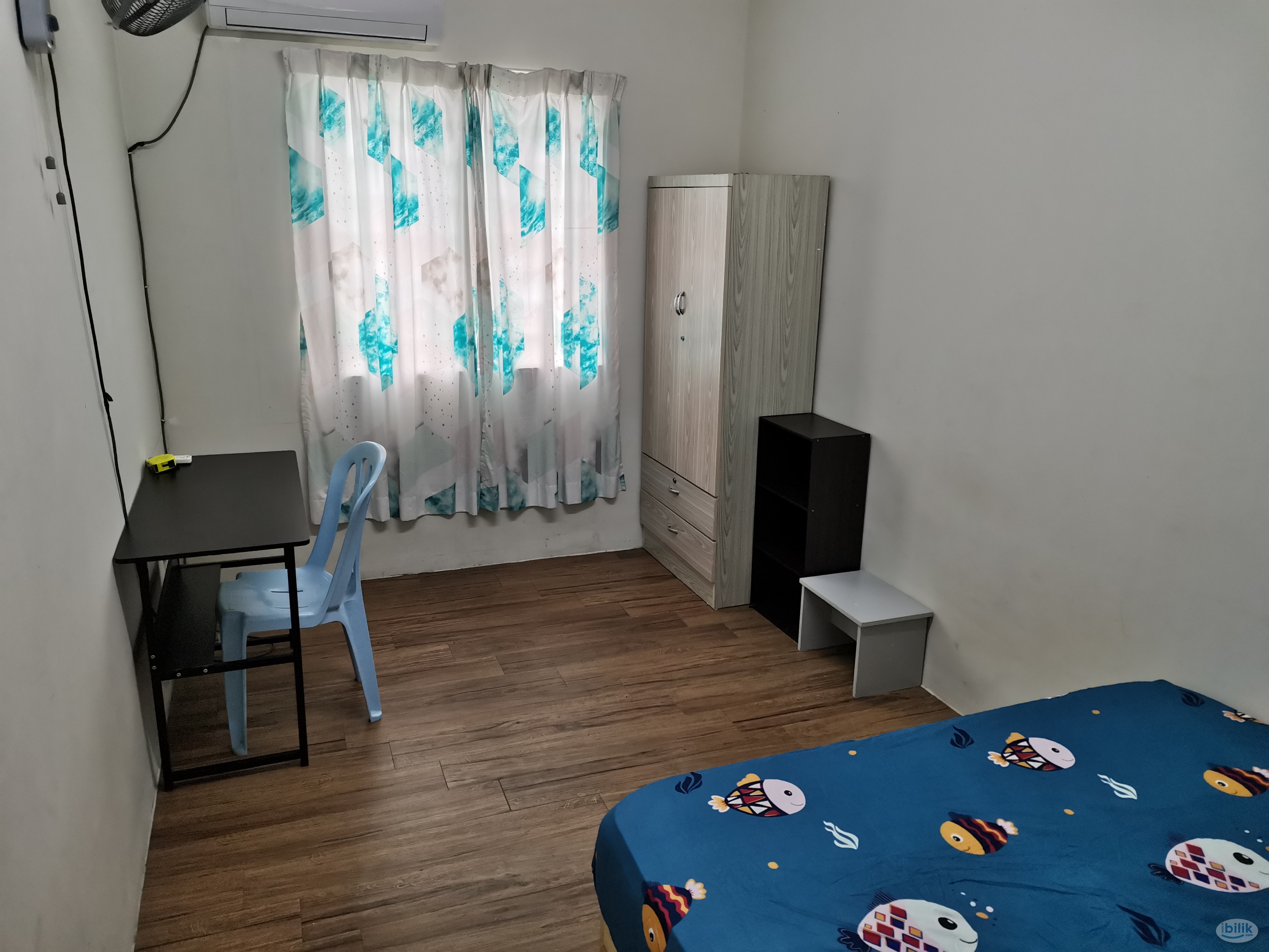 Desa Pinang 2 Middle Room with aircond & included Utilities share bathroom MIX GENDER - Image 1