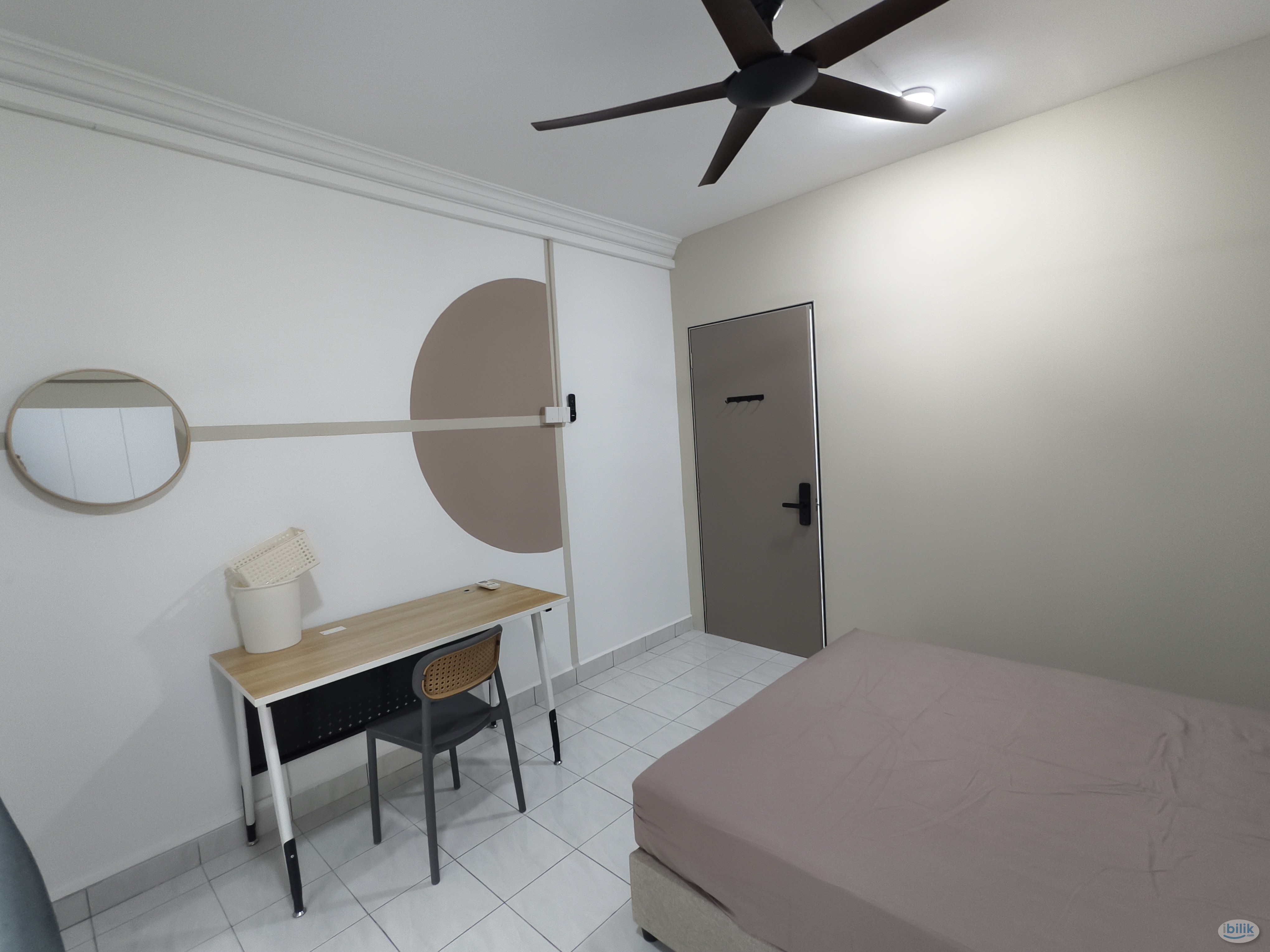 🏠Queen Bedroom Full Furnish at Puncak Seri Kelana Ara Damansara🏠-Free WiFi 🌐🚄Walking to LRT_Contact for sepcial offer - Image 2