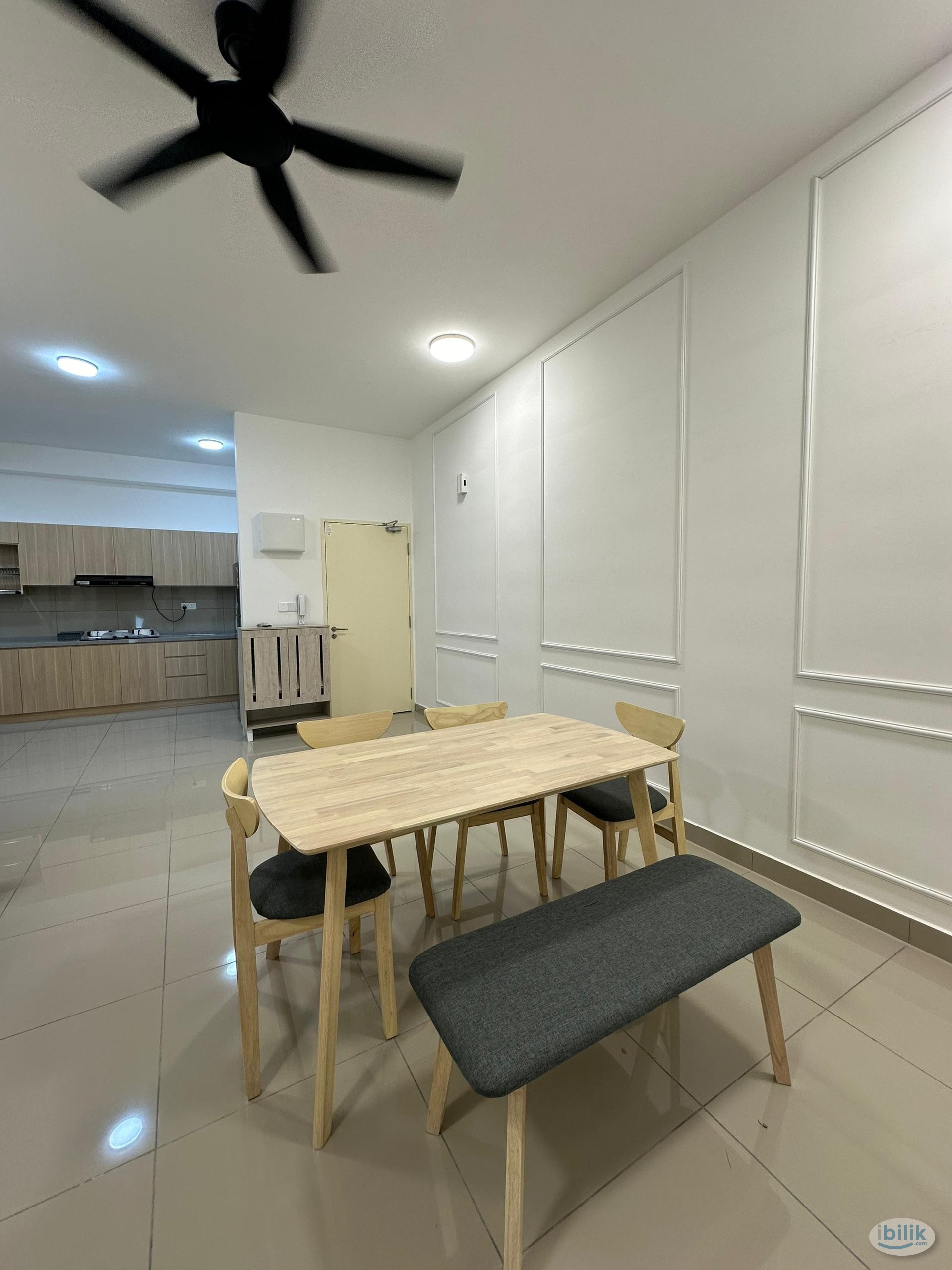 [FEMALE Only] Anggun Lumayan - Fully Furnished, HUKM, Bandar Sri Permaisuri - Image 3
