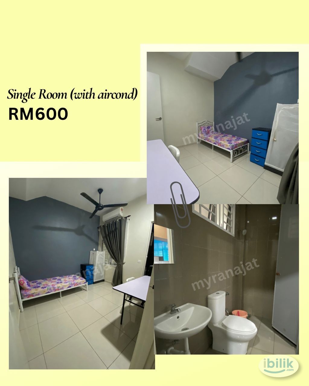 Bilik single utk Perempuan - Image 1