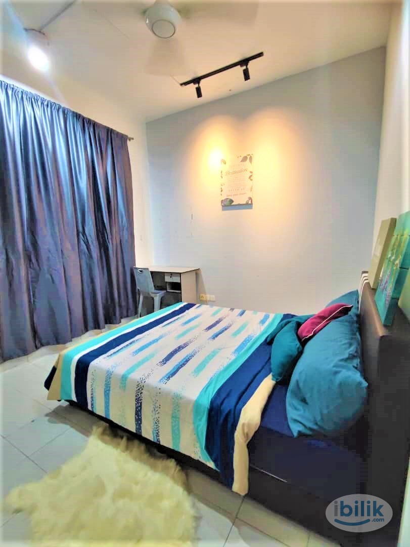 🔥Near UITM & Hospital Selayang 🔥 Female Queen Size Fully Furnished AC Room at 162 Residency, Selayang - Image 1