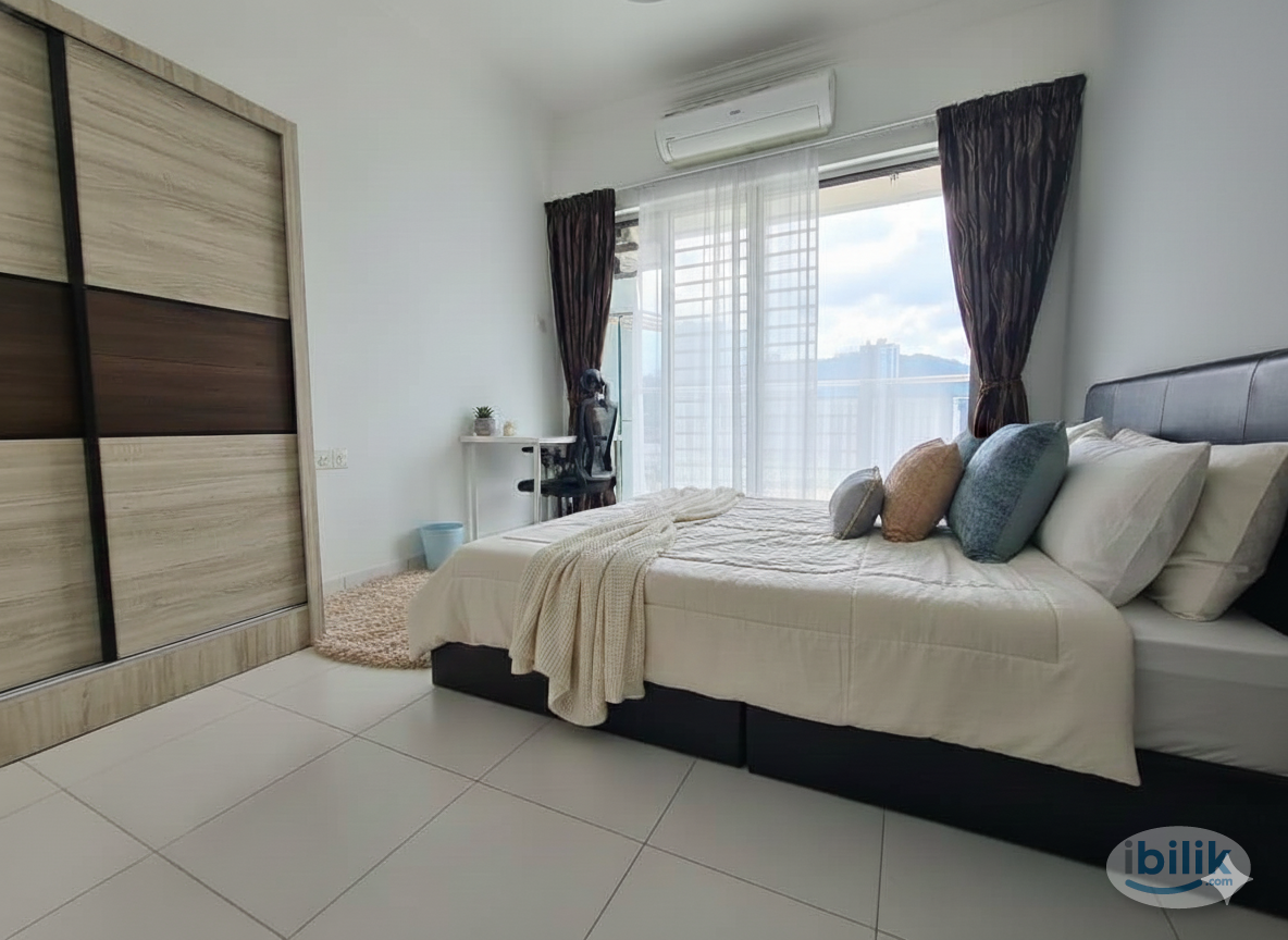☘️🏢✨ Deluxe Balcony Room @ Bayan Baru (Near B.Lepas FIZ, SPICE, Sunshine Square)✨🏢☘️ - Image 1