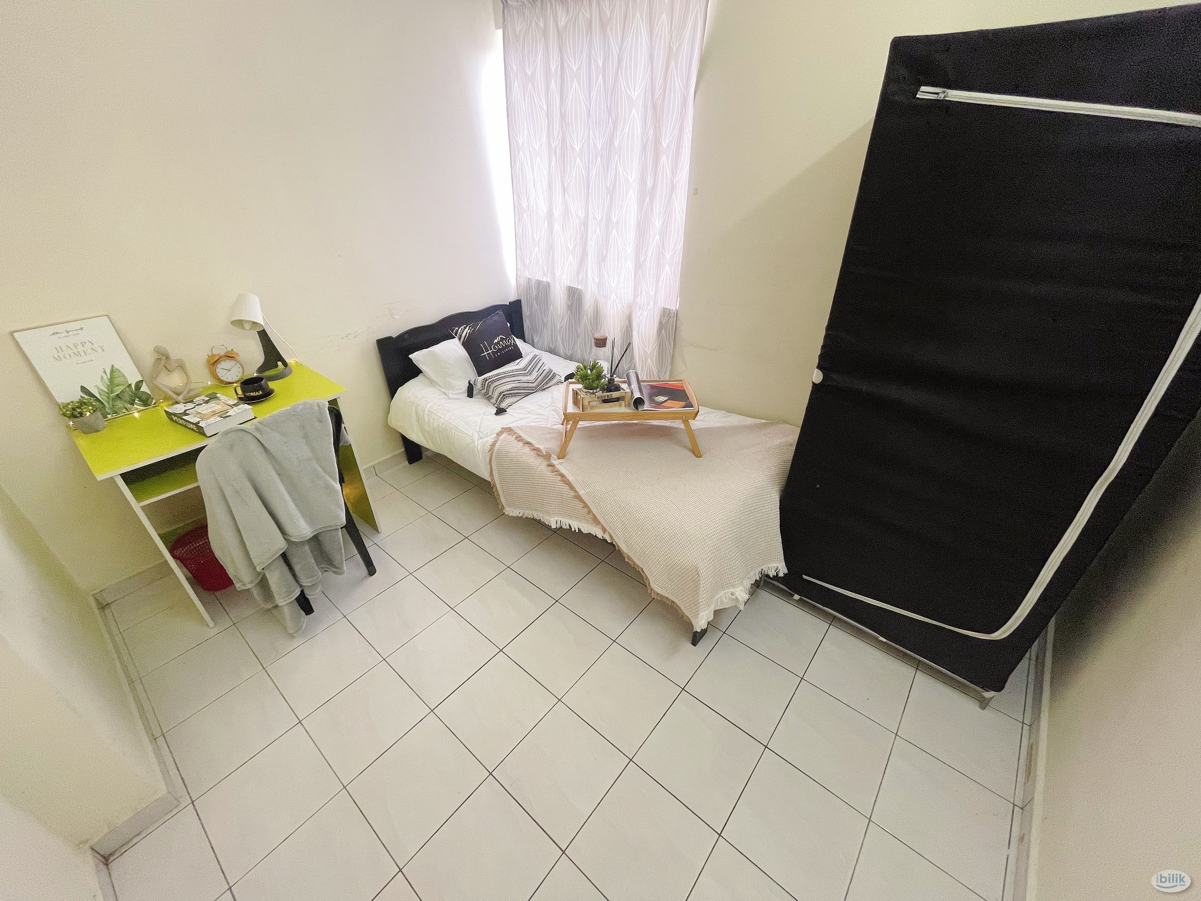 🏡WORK FROM HOME FRIENDLY! 🥰 PREMIUM SINGLE ROOM🔥  WALKING DISTANCE TO LRT WANGSA MAJU 🤩 - Image 1