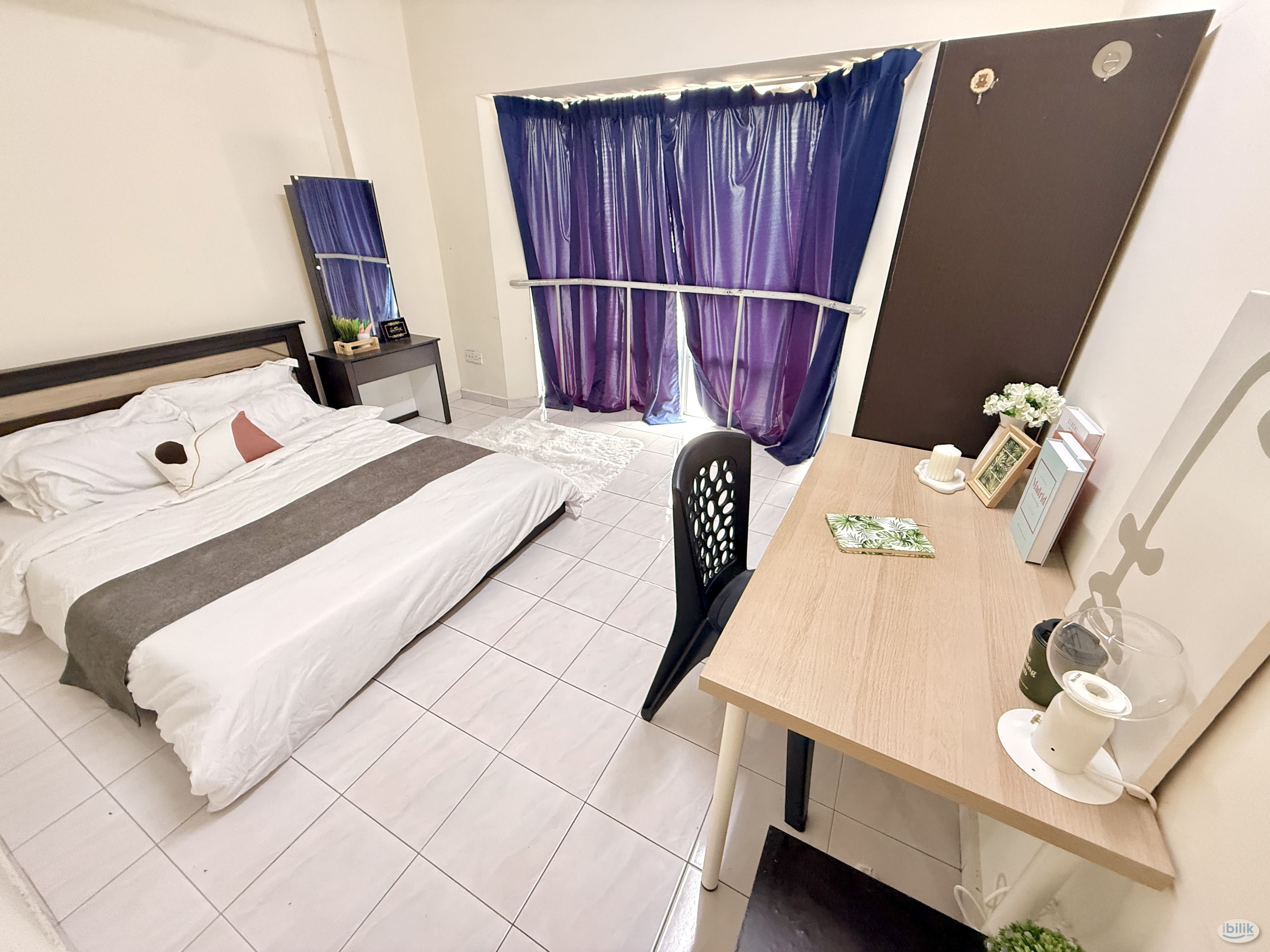 🔥PREMIUM MASTER ROOM🔥WORK FROM HOME FRIENDLY! 5MINS WALK TO LRT WANGSA MAJU 🤩 - Image 1