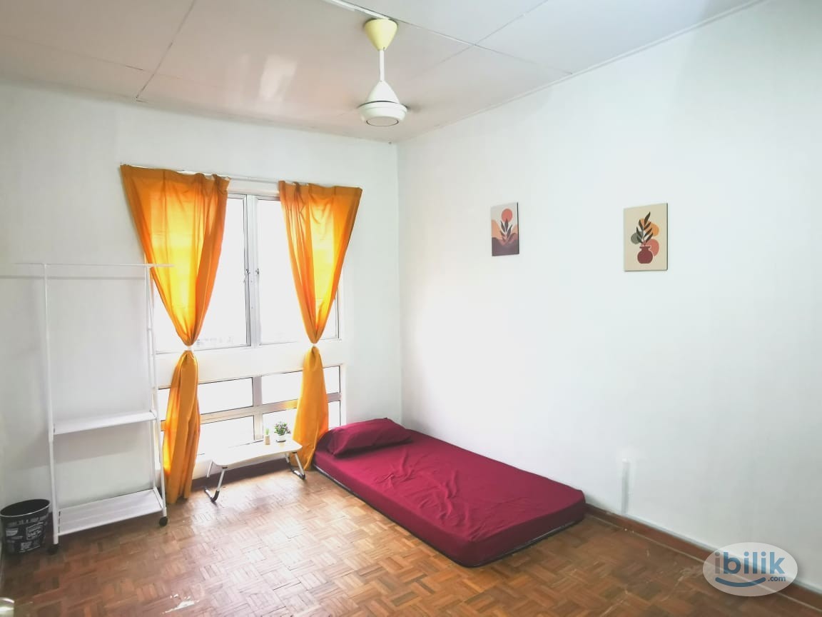 5min Walk MRT PJU10 Mix Gender Single Room Vista Apartment Near EconSave Hero Market - Image 1