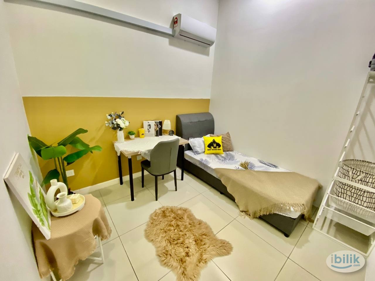 (SINGLE room) 𝑭𝒖𝒍𝒍𝒚 𝑭𝒖𝒓𝒏𝒊𝒔𝒉𝒆𝒅, 𝑭𝑹𝑬𝑬 𝑾𝑰𝑭𝑰, NEW UNIT🔥🔥🔥Bilik Sewa Sepang, Kota Warisan, Bandar Serenia, Bandar Baru Salak  - Image 2